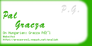 pal gracza business card